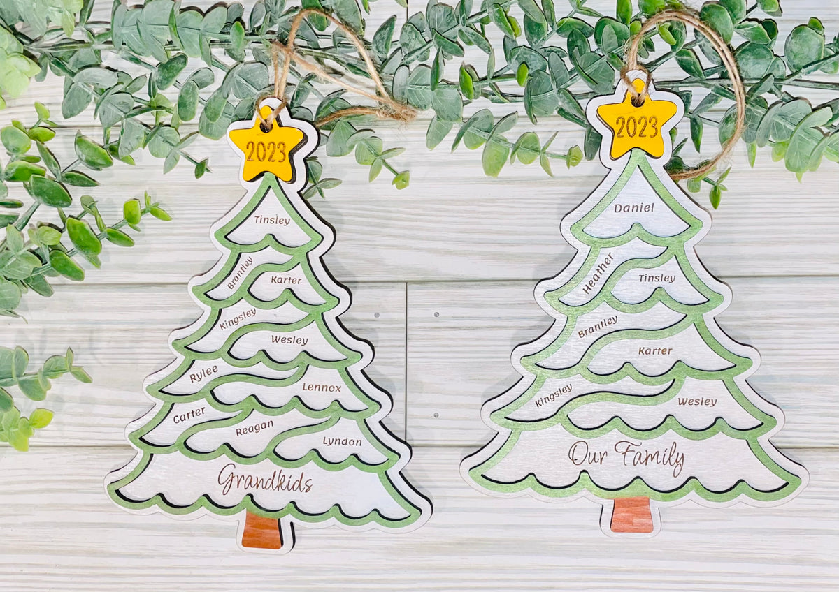 Our Family Christmas Tree - Personalized | 2026