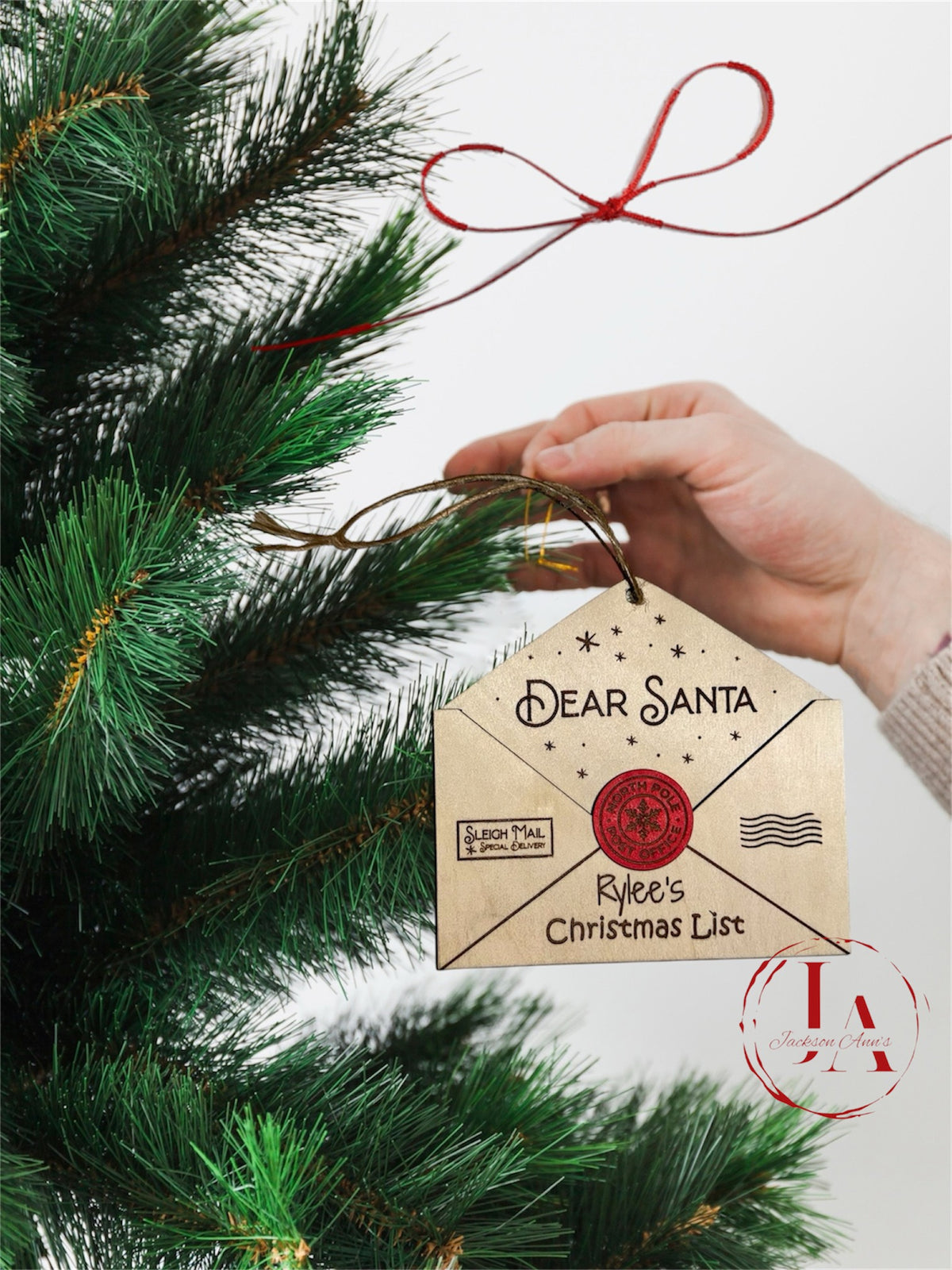 Dear Santa Christmas List Envelope