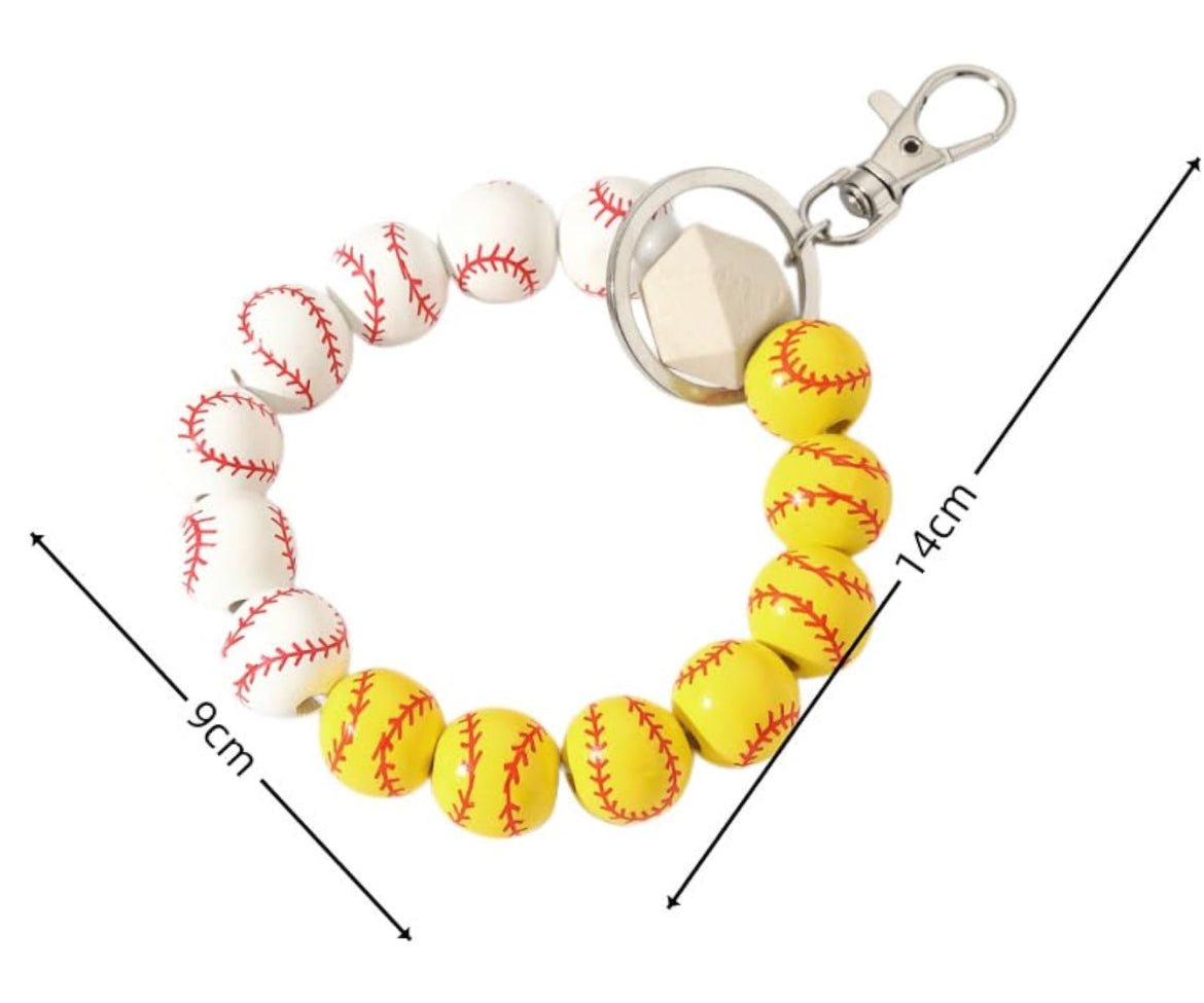 DISCONTINUED - Baseball/Softball Combo Wristlet - NO PERSONALIZATION!!!!
