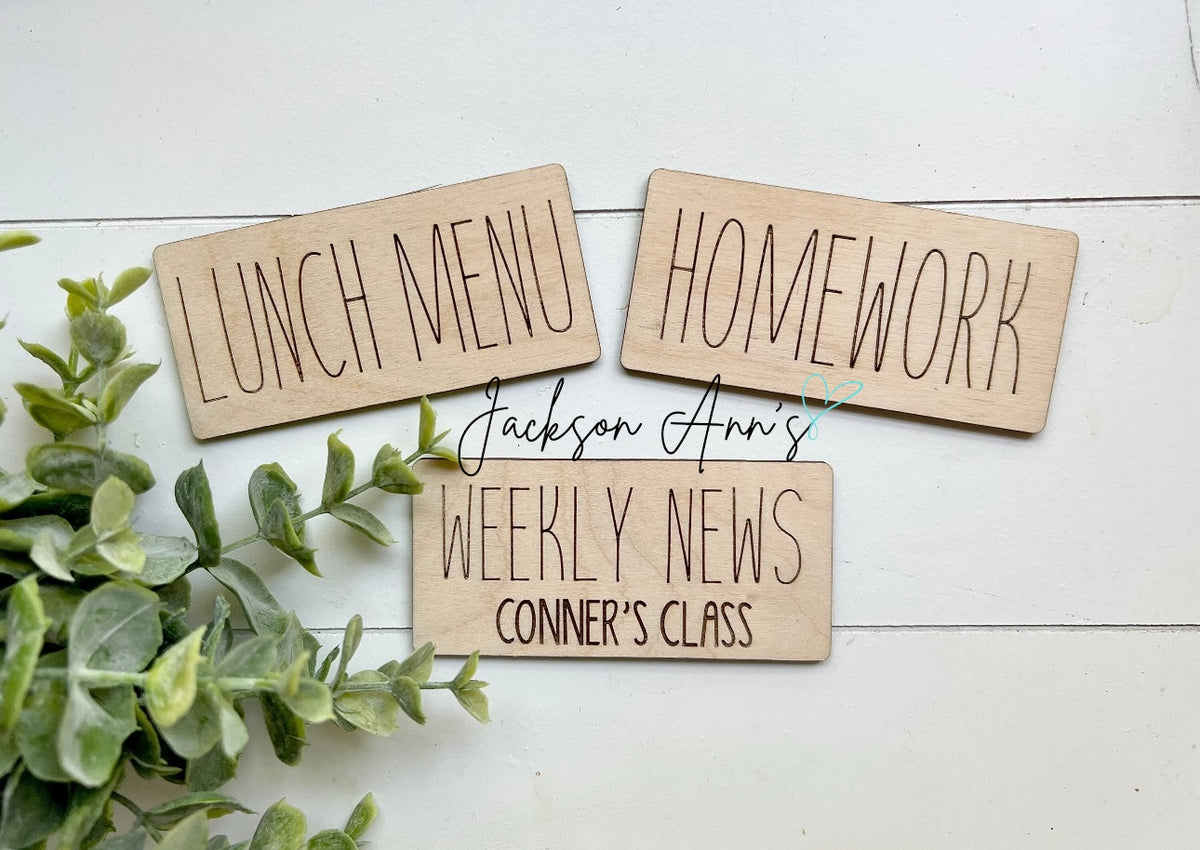 Classroom & Home Organization Magnets