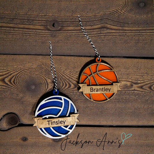 Volleyball Sports Ornament