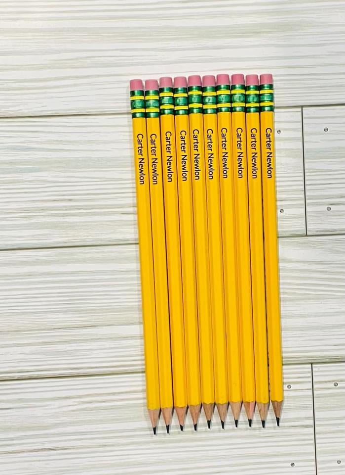 Personalized Pencils