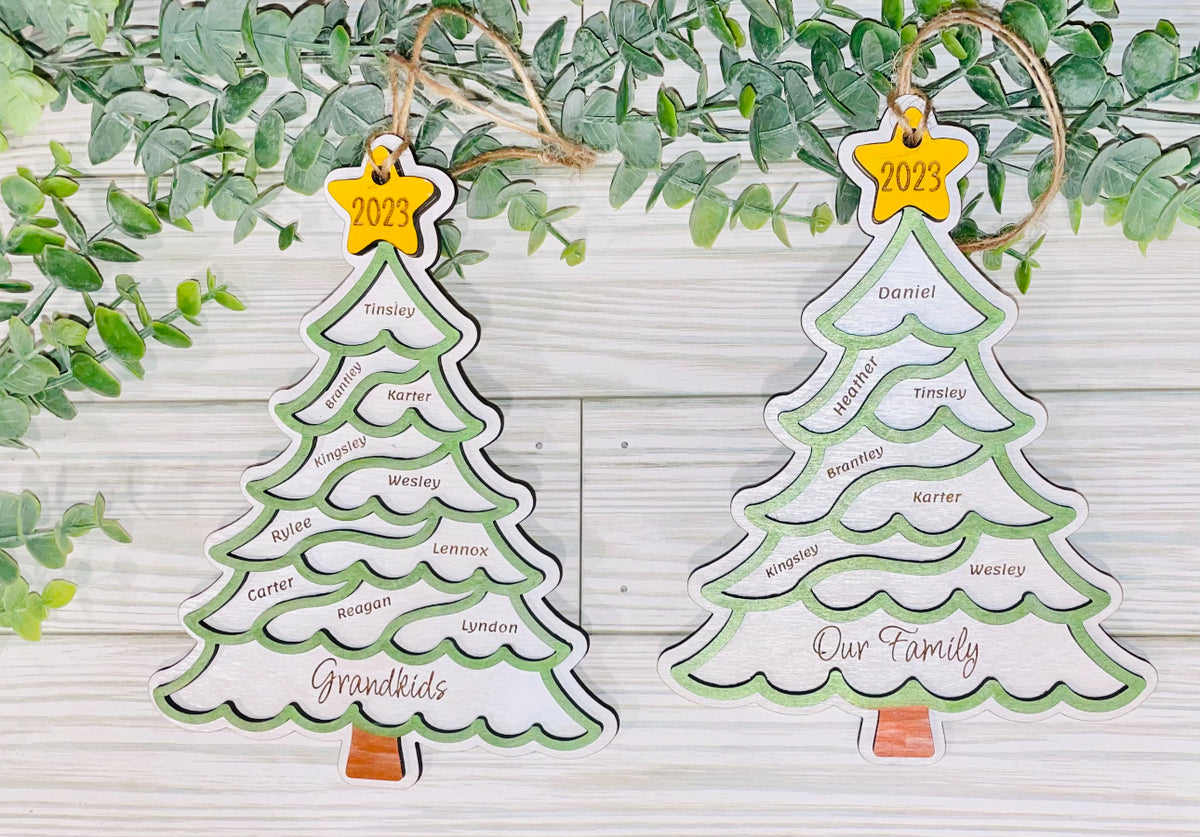 Our Family Christmas Tree - Personalized | 2026
