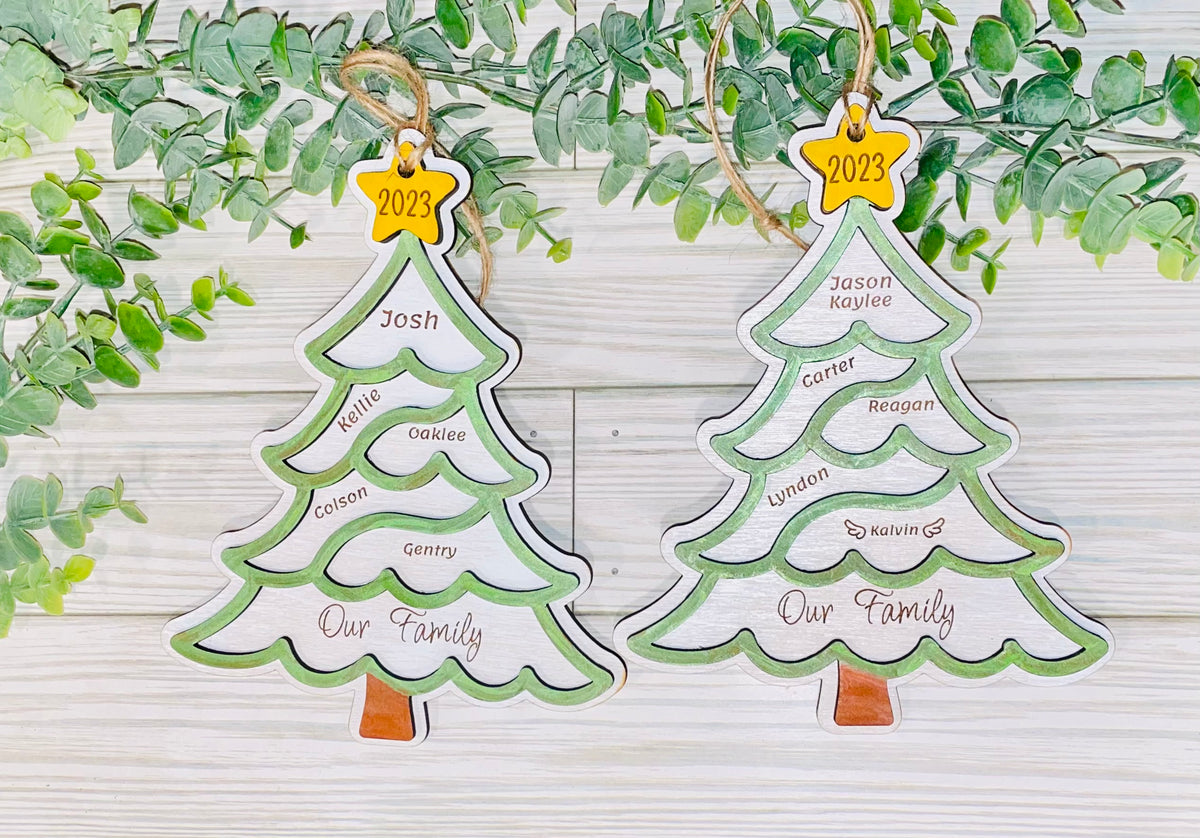 Our Family Christmas Tree - Personalized | 2026