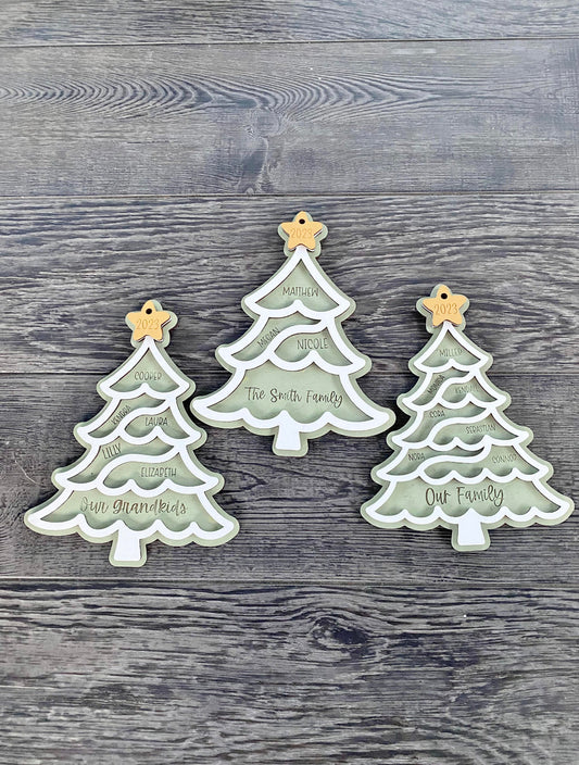 Our Family Christmas Tree - Personalized | 2026