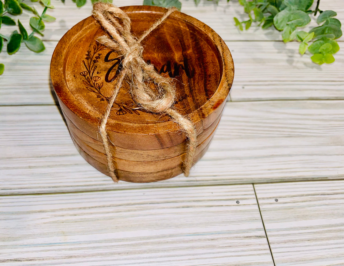 Wooden Coasters