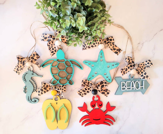 Summer & Beach Car Charms