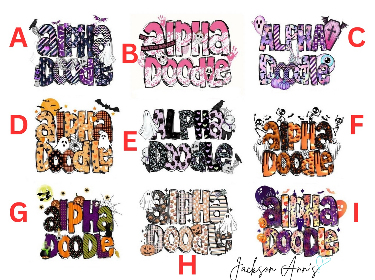 Personalized Halloween Trick-or-Treat Tote Bag - Orange