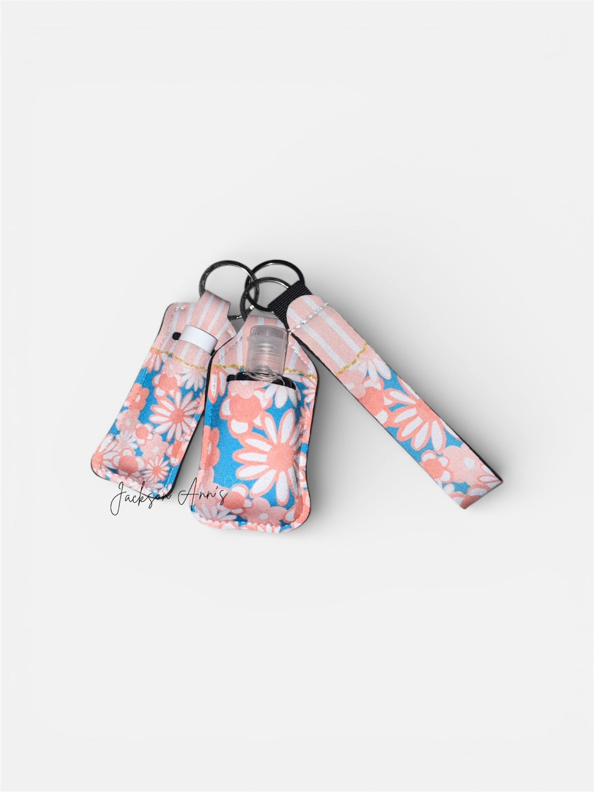 DISCONTINUED - Trio Set - Chapstick, Hand Sanitizer and Lanyard Keychain