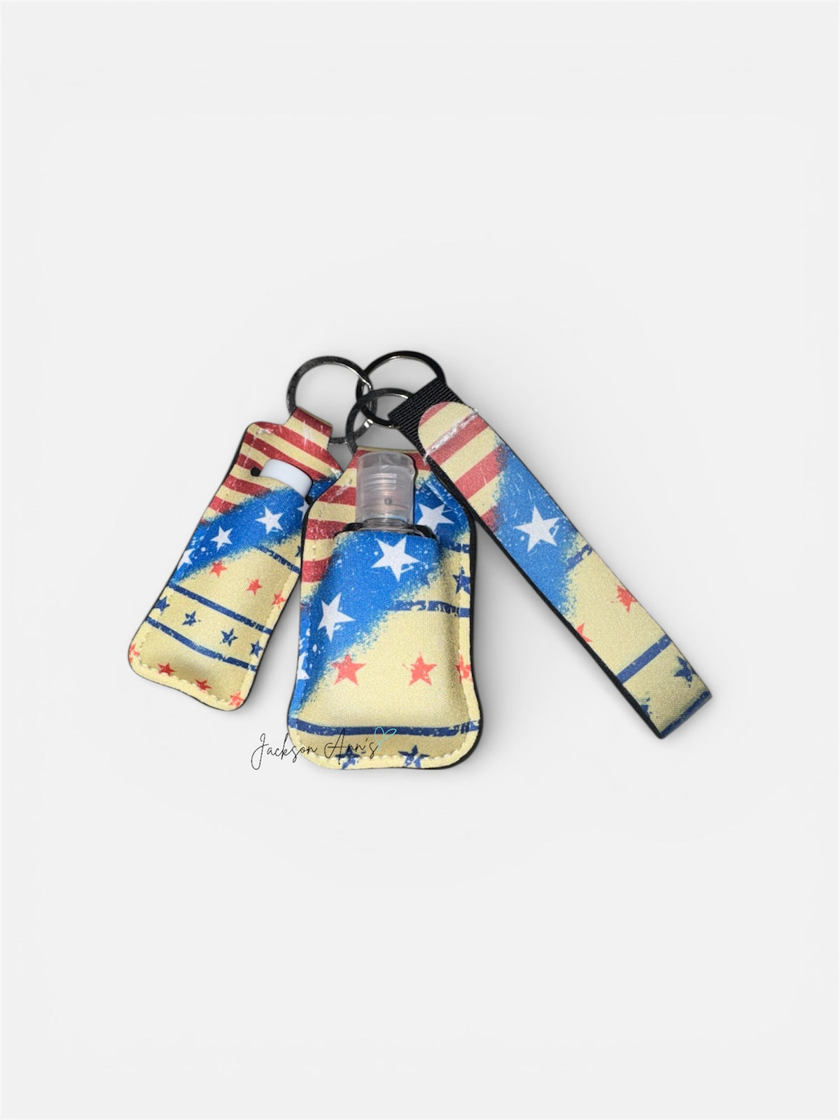 DISCONTINUED - Trio Set - Chapstick, Hand Sanitizer and Lanyard Keychain