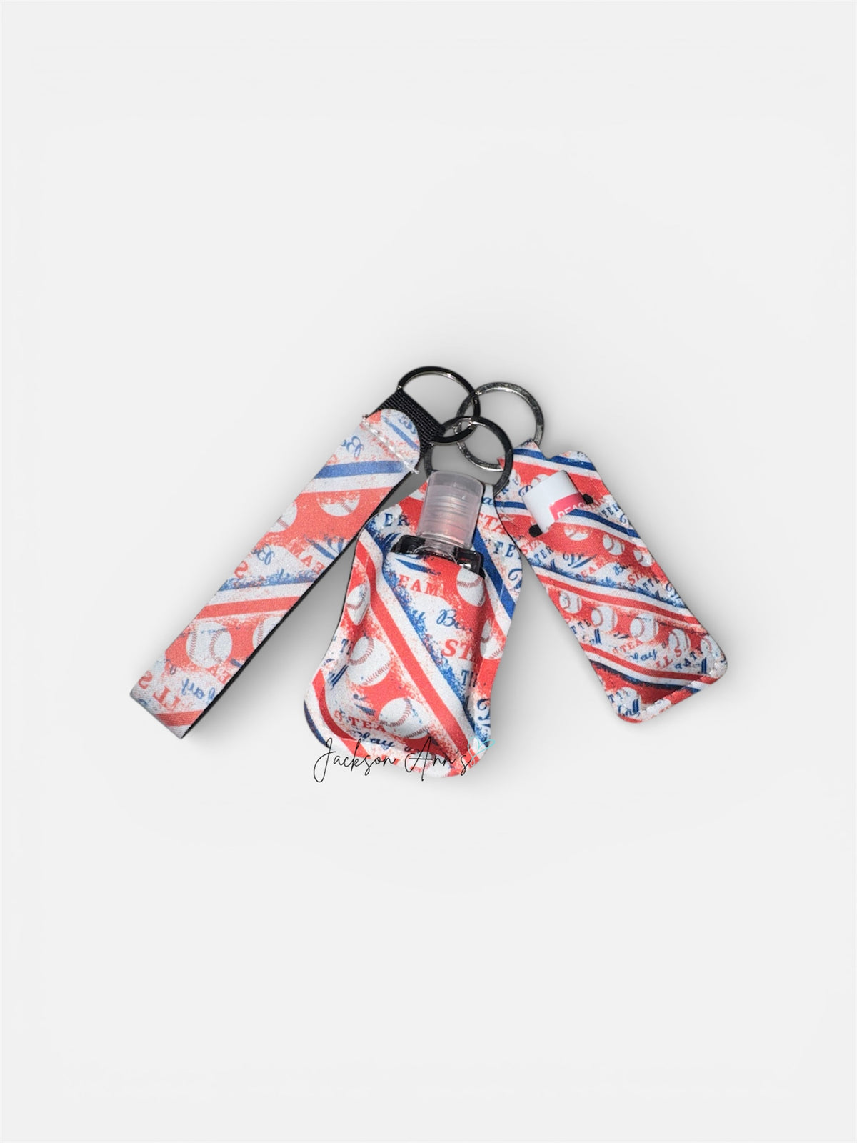 DISCONTINUED - Trio Set - Chapstick, Hand Sanitizer and Lanyard Keychain