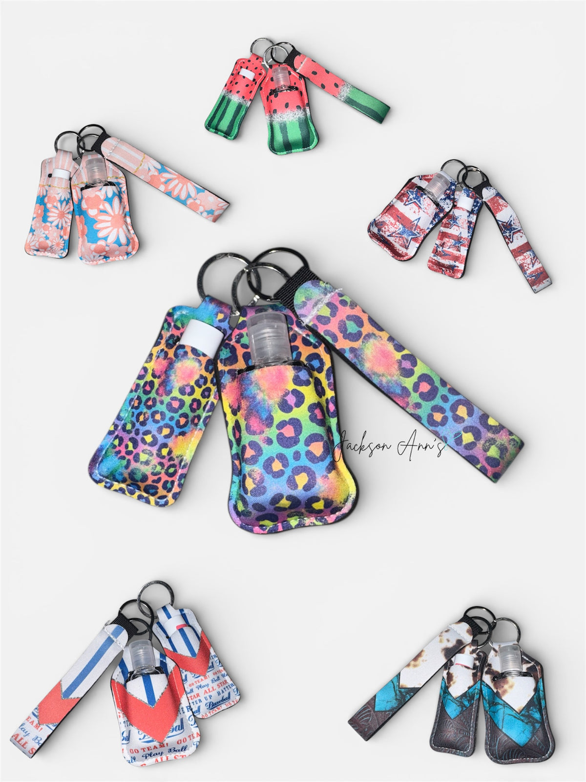 DISCONTINUED - Trio Set - Chapstick, Hand Sanitizer and Lanyard Keychain